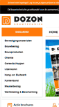 Mobile Screenshot of dozon.nl
